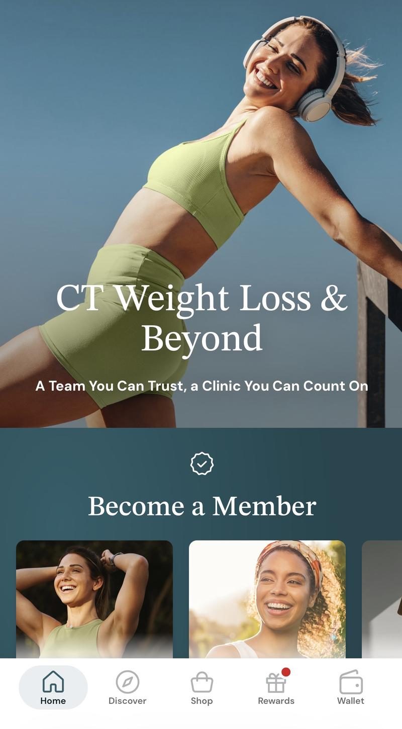 CT Medical app home