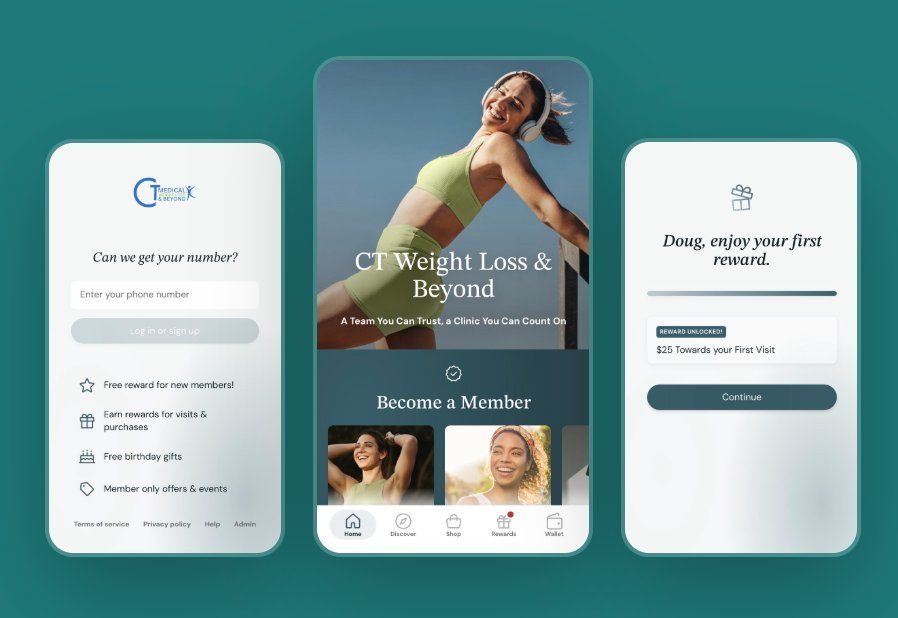 CT Medical Weight Loss app powered by RepeatMD