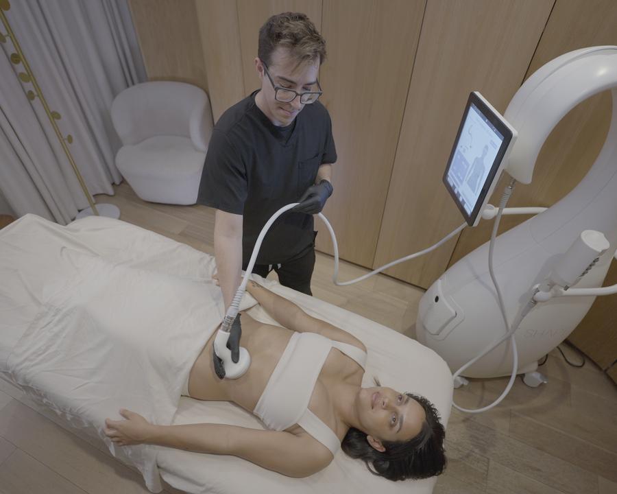 T-Shape body contouring session alongside the GLP-1 program at CT Medical Weight Loss and Beyond